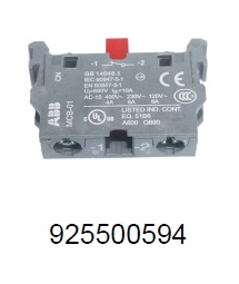 925500594 SWITCH, NC CONTACT BLOCK