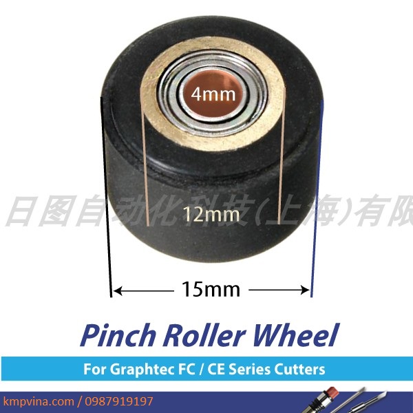 Push-Pinch Roller Wheel Graphtec.
