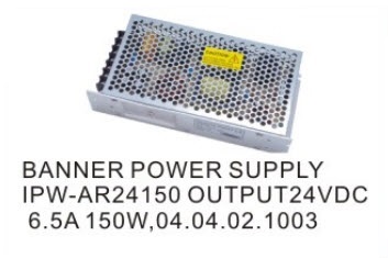 04.04.02.1003-BANER-POWER-SUPPLY-IPW-AR24150-OUTPUT24VDC-6.5A-150W