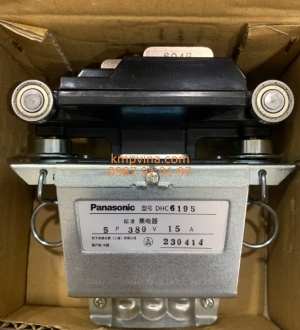 DHC 6195 Trượt cấp điện Panasonic 5P 380V 15A
