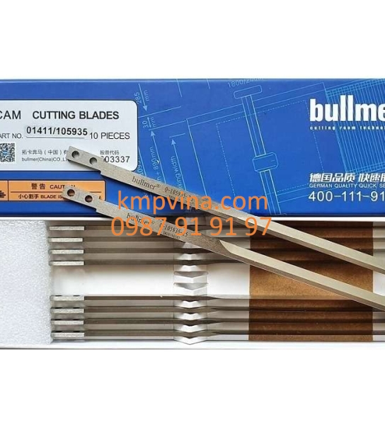 105935 Dao máy cắt vải tự động Bullmer D8002S
