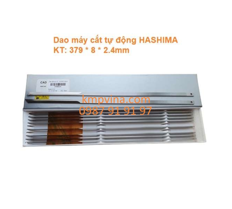 Dao máy cắt vải tự động Hashima KE1603 379x8.0x2.4mm