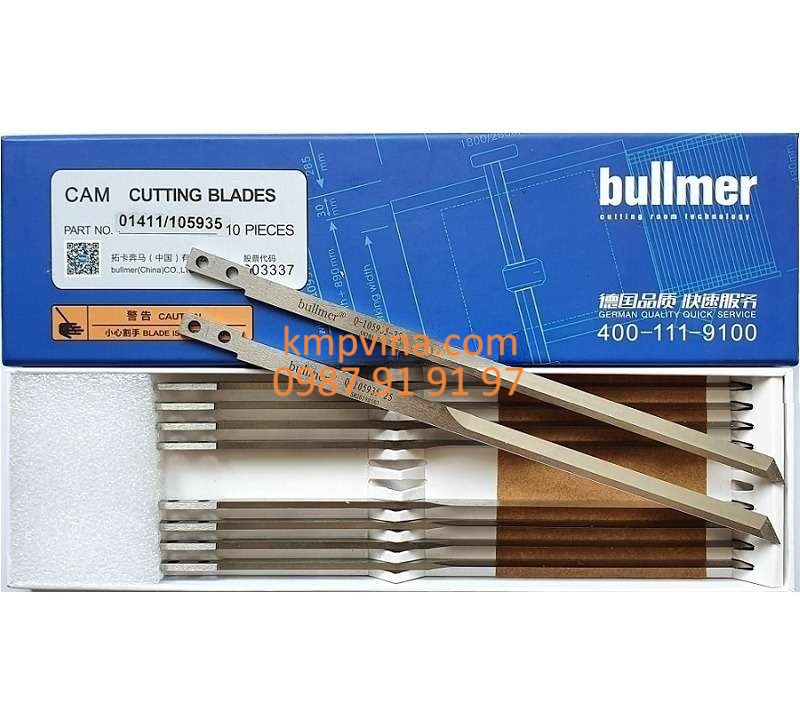 105935 Dao máy cắt vải tự động Bullmer D8002S